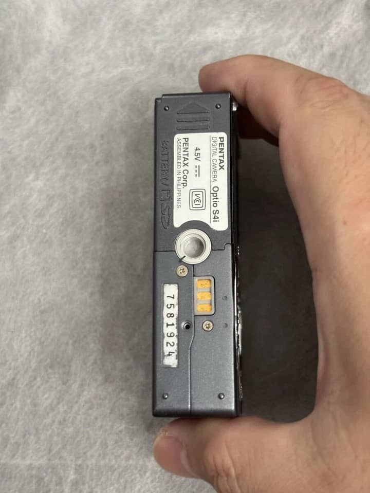 Pentax Optio S4i Digital Cameras Silver Used - Good Body Only