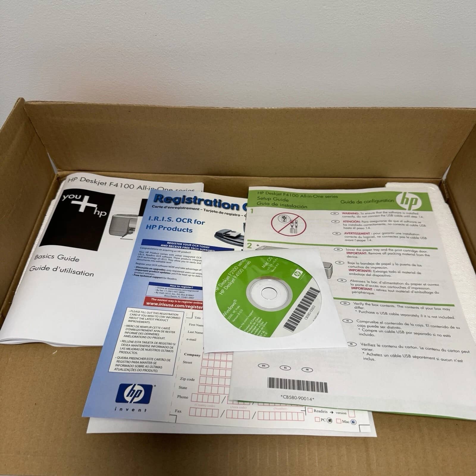 HP Deskjet F4135 Printers Open-Box Excellent