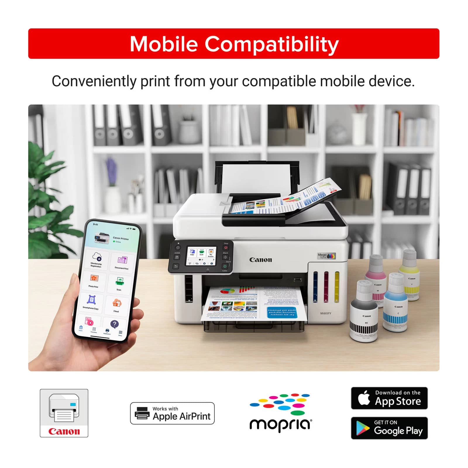 Canon MegaTank GX6120 Printers New