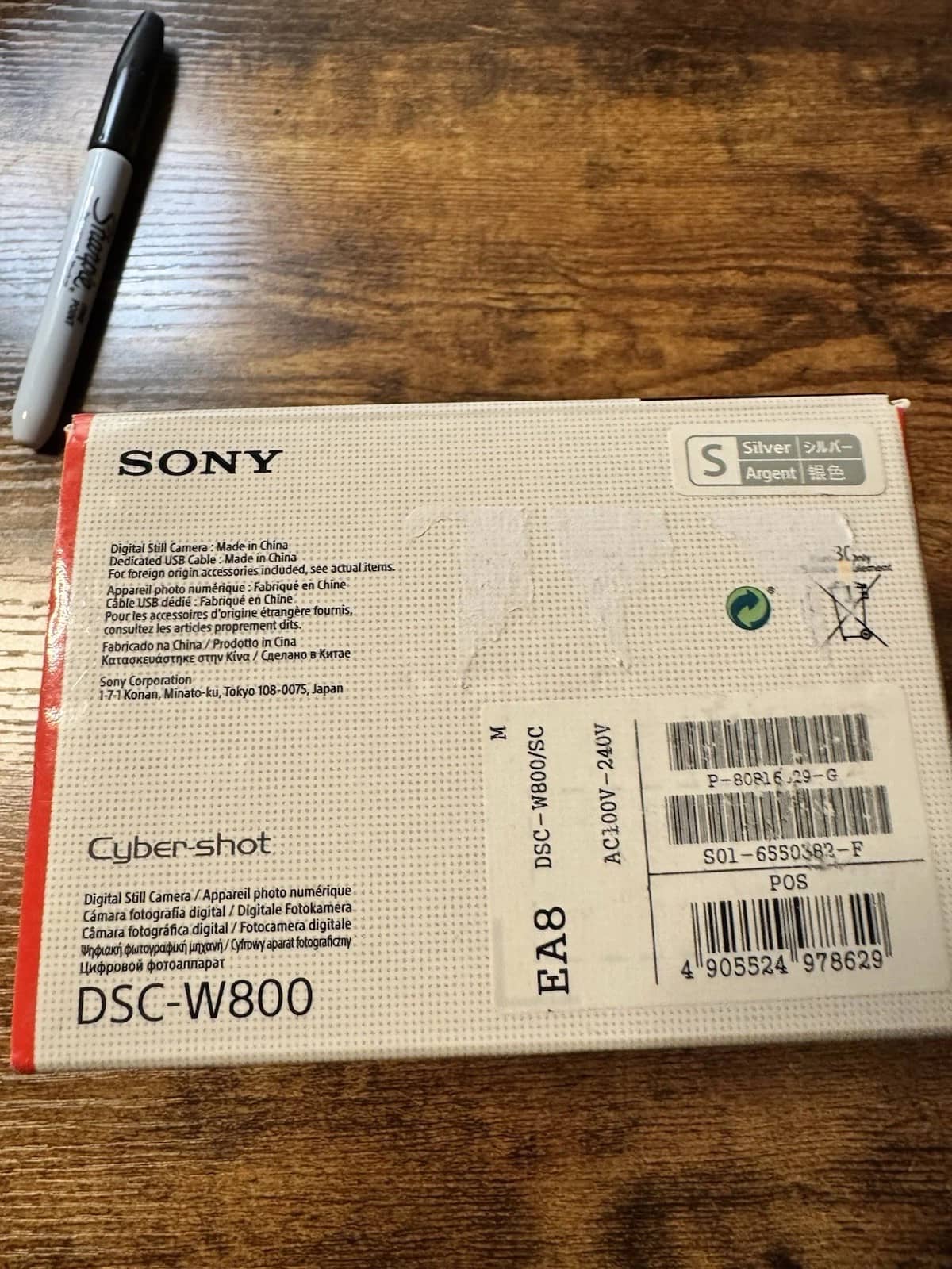 Sony Cyber-shot DSC-W800 Digital Cameras Black New Body Only