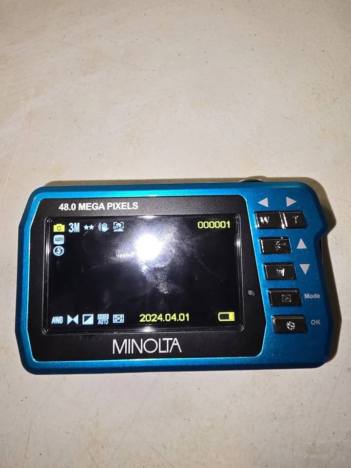 Minolta MN40WP-R Digital Cameras Red New Body Only