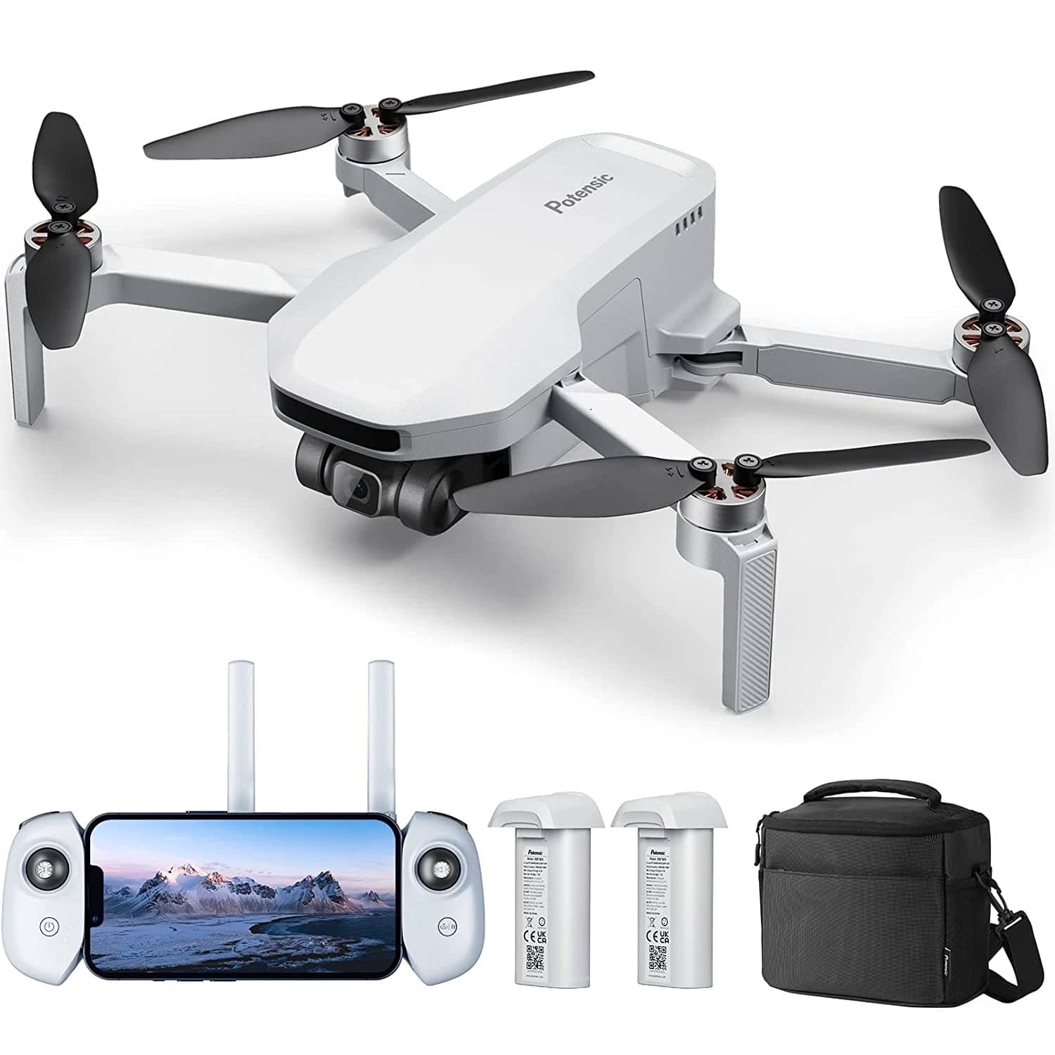 Potensic Atom SE Quadcopters & Multirotors White Drone Only New