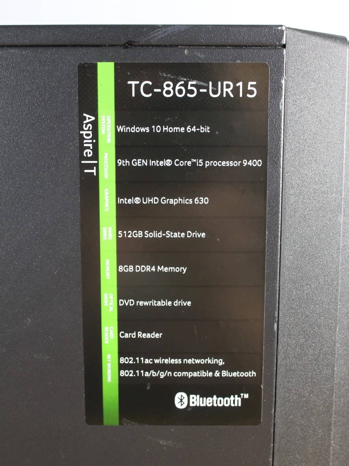 Acer TC-865-UR15 Computers New