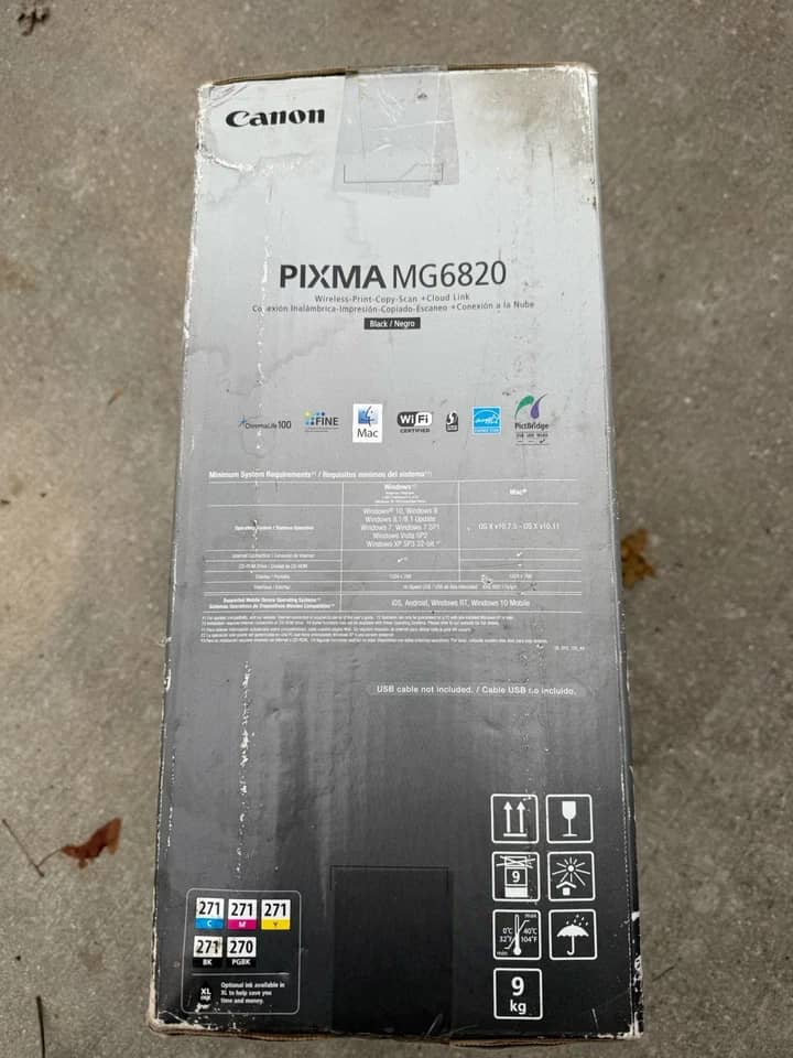 Canon mg6820 Printers New