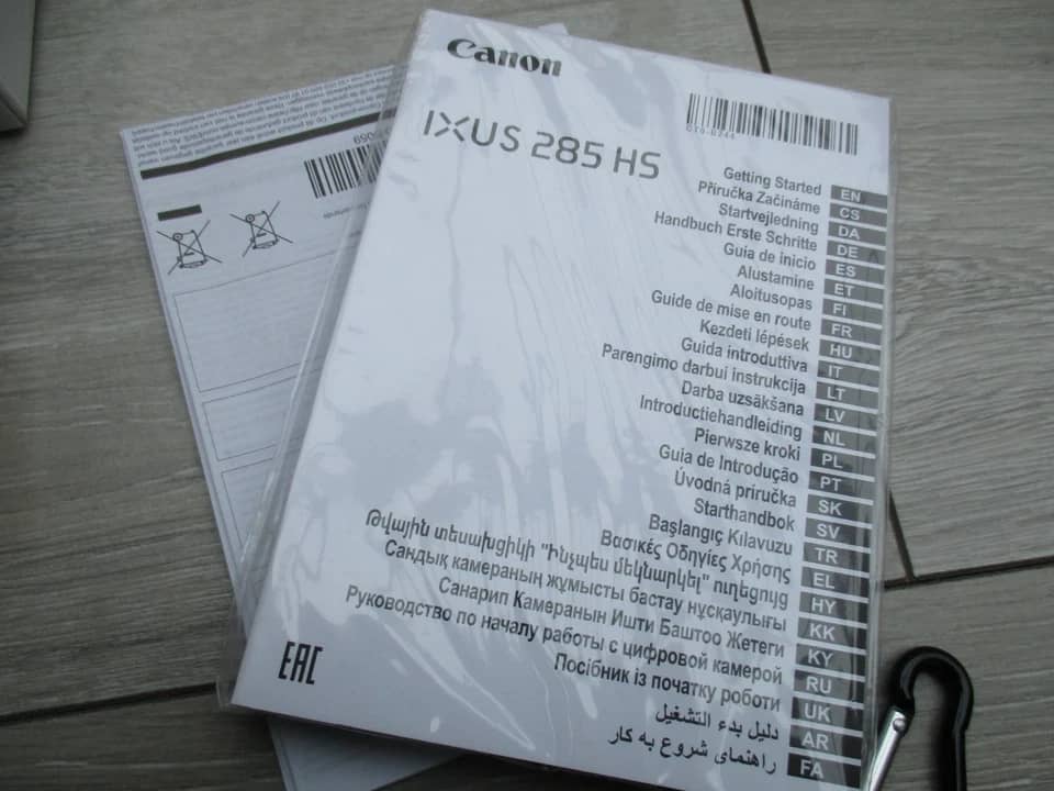 Canon IXUS 285 HS Digital Cameras Black New Body Only