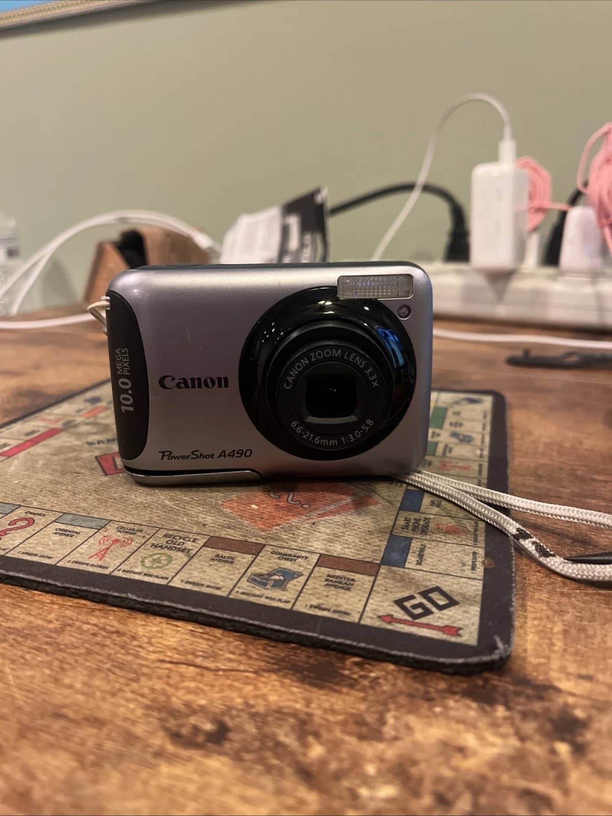 Canon A490 Digital Cameras Silver New Body Only