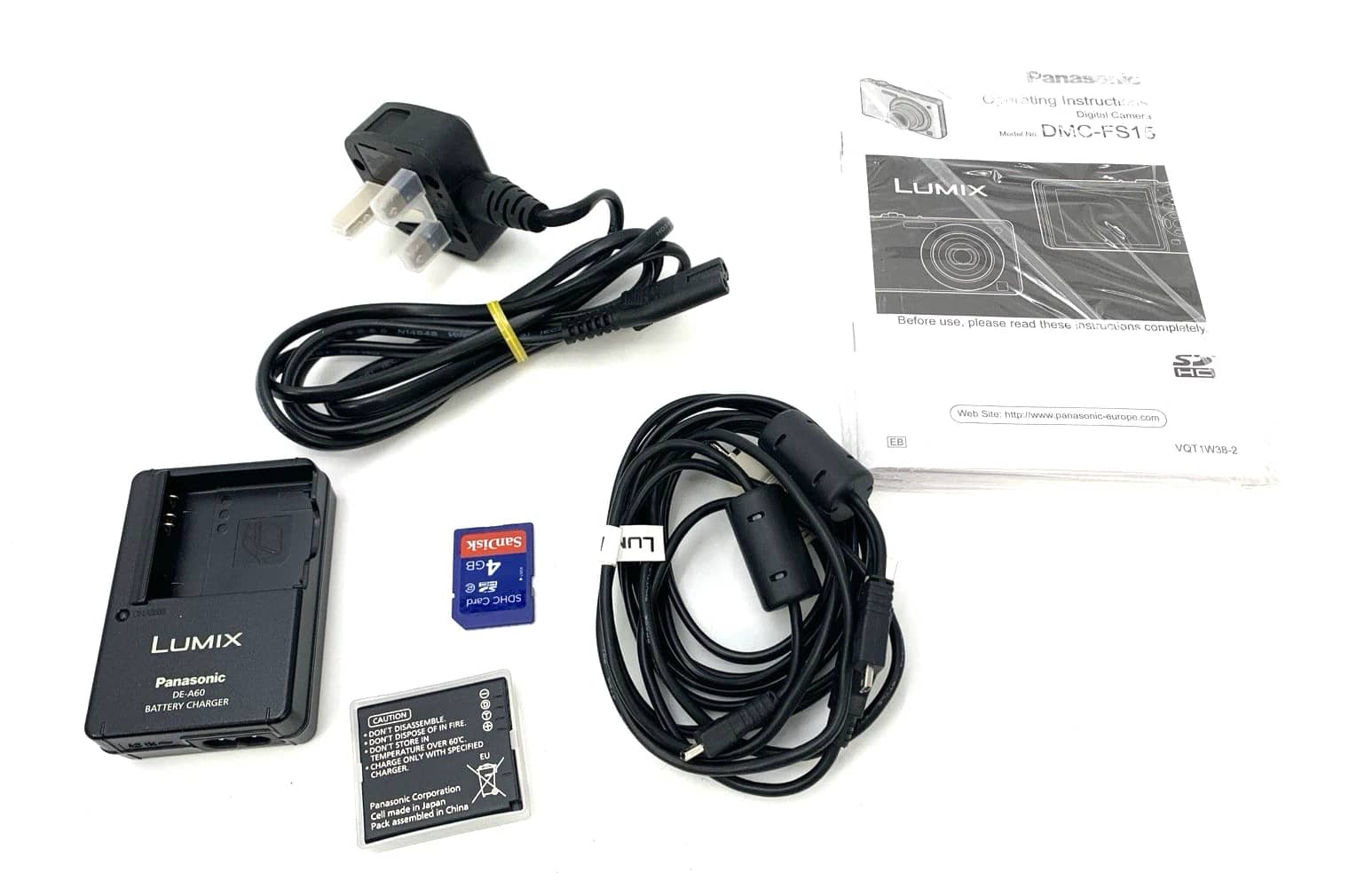 Panasonic LUMIX FS15 Digital Cameras Black New Body Only