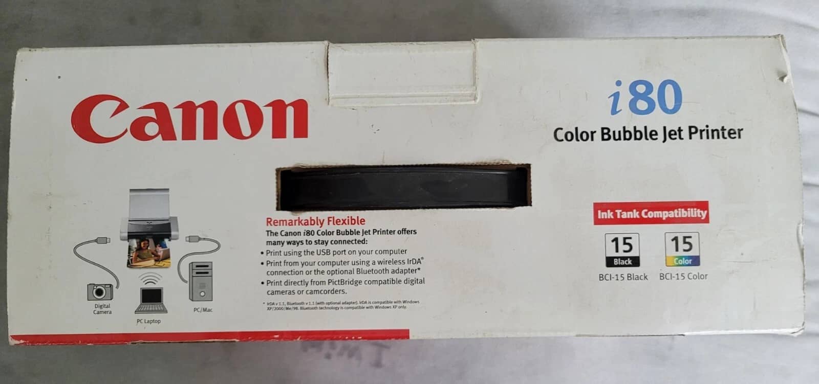 Canon i80 Color Bubble Jet Printers Used - Good