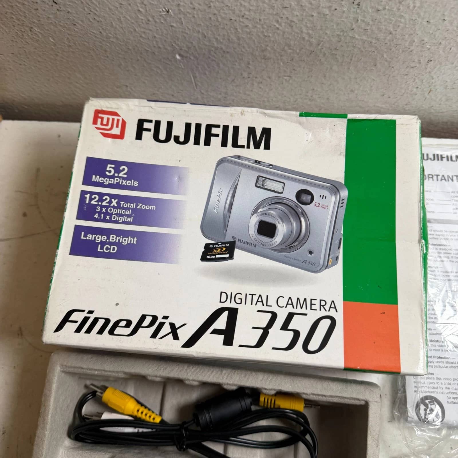 Fujifilm FinePix A350 Digital Cameras Silver Used - Good Body Only