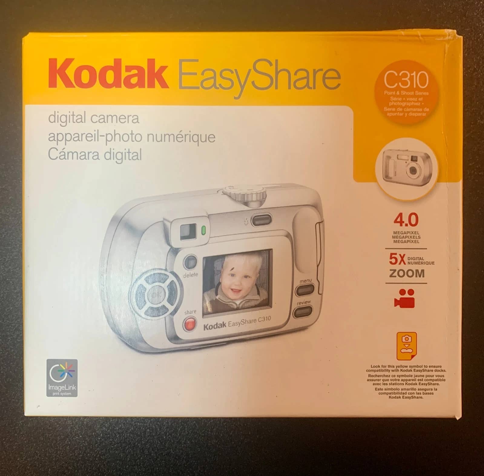 Kodak EasyShare C310 Digital Cameras Silver New Body Only