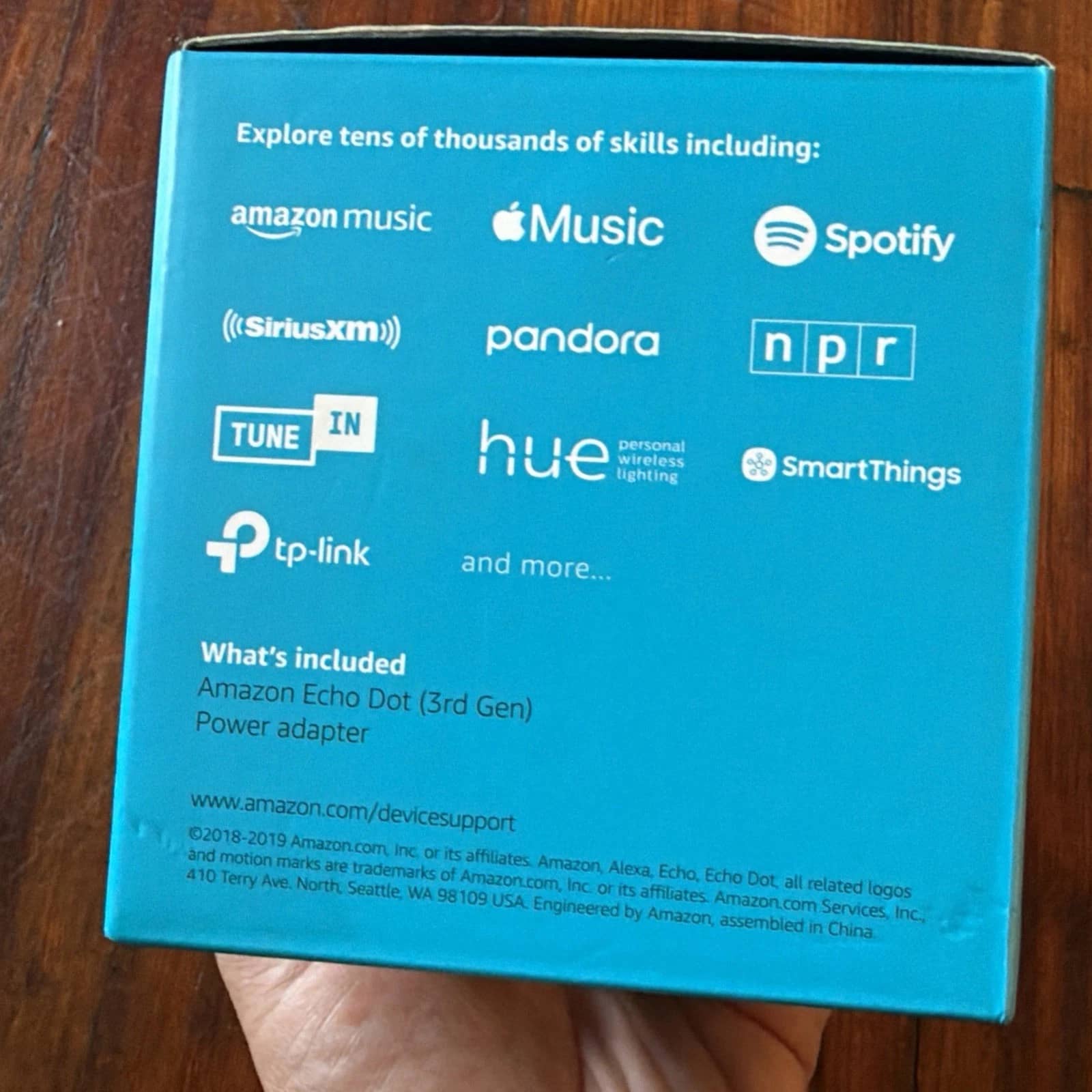 Amazon Echo Dot (3rd Generation) Portable Bluetooth Speakers Black New