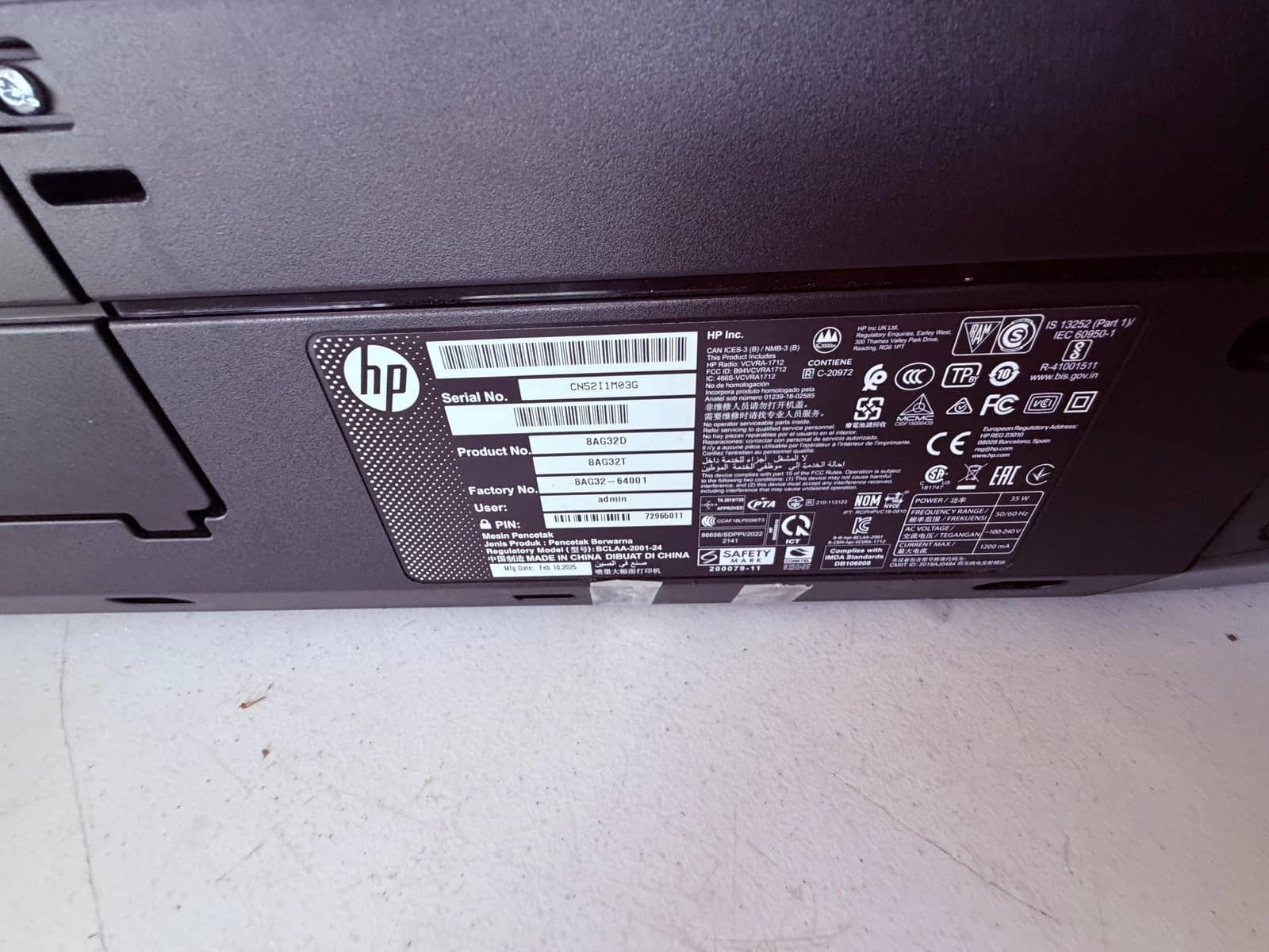 HP DesignJet T210 24-in Printers New