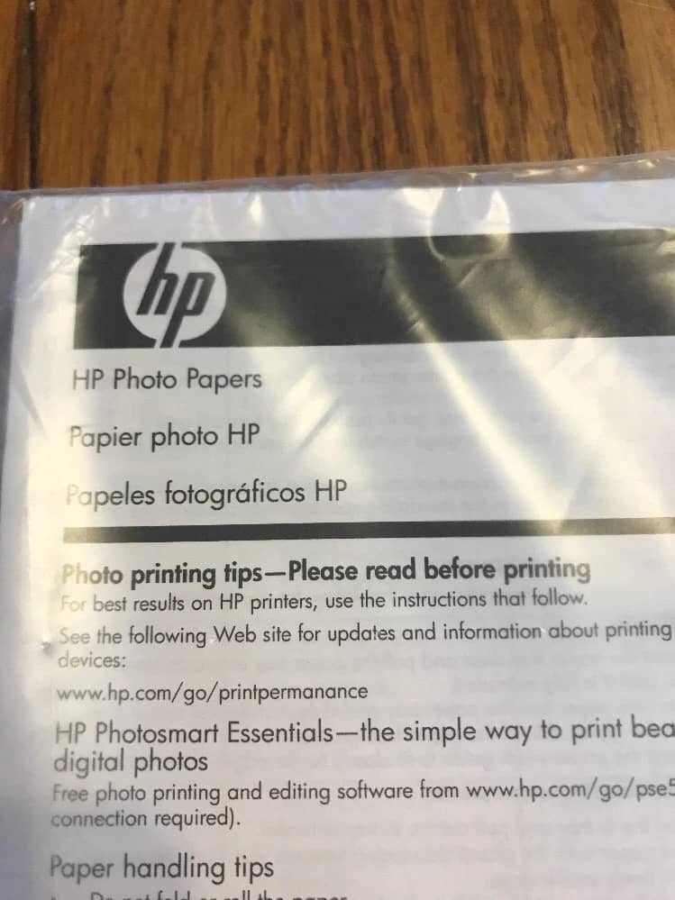 HP Instructions Printers New