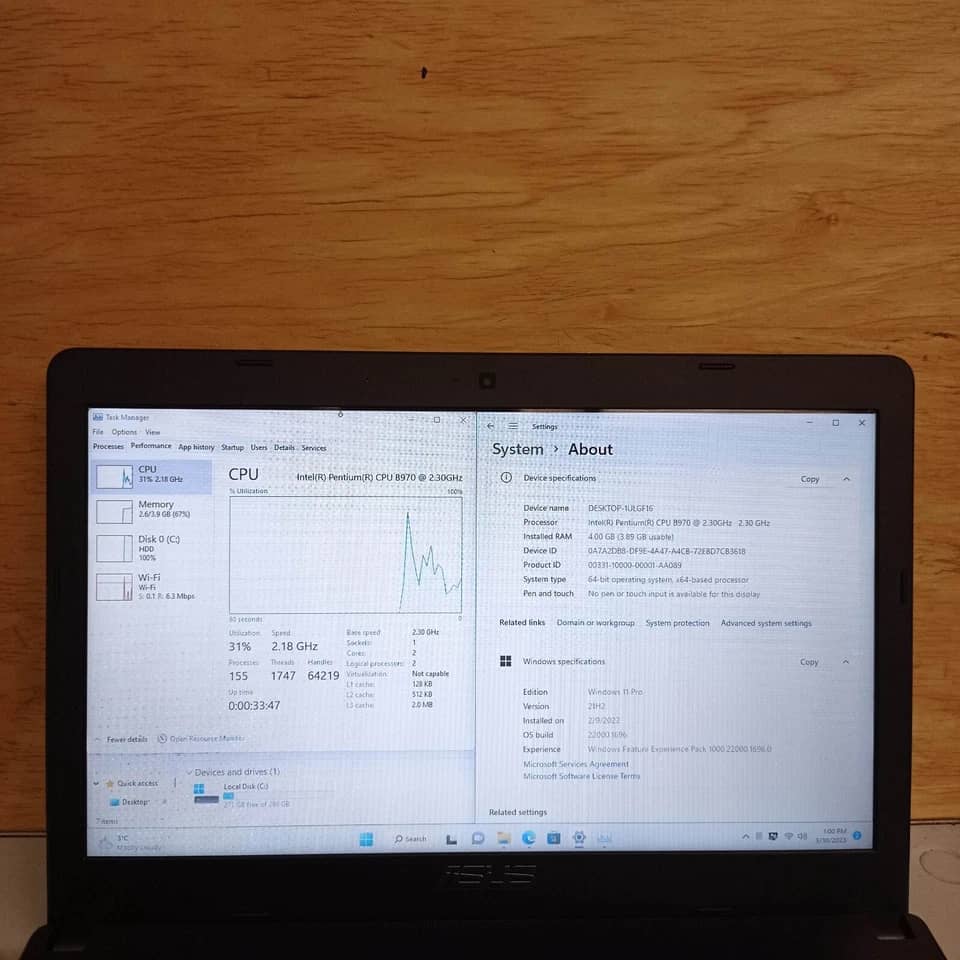 ASUS Vivobook X401A Computers