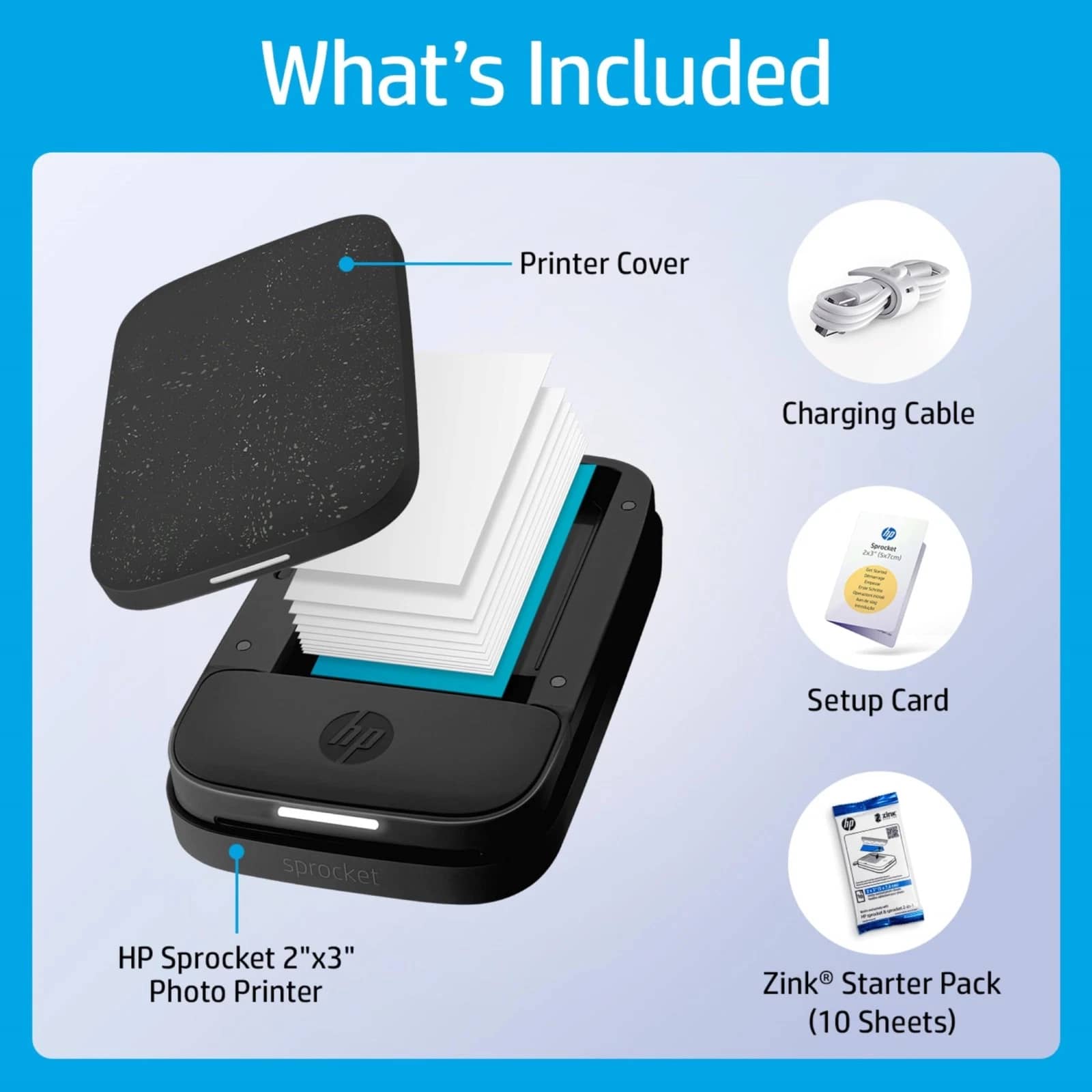 HP AMZHPISPK2BK Printers New