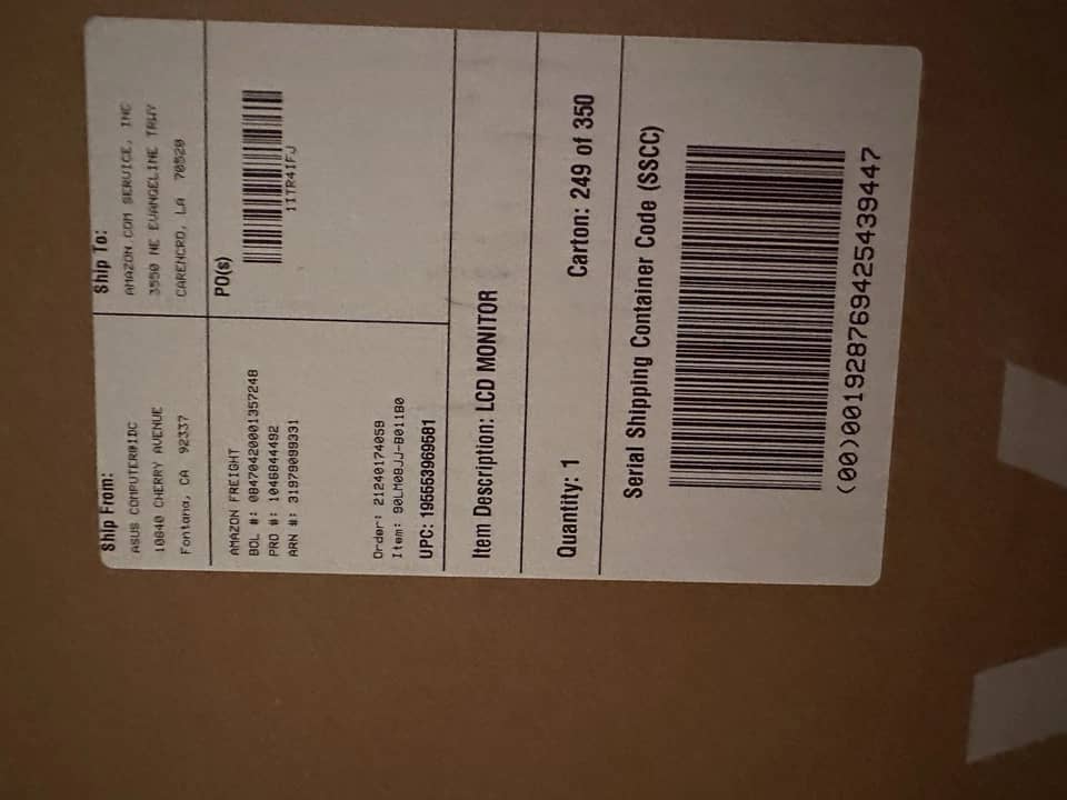 ASUS VA34VCPSN Monitors