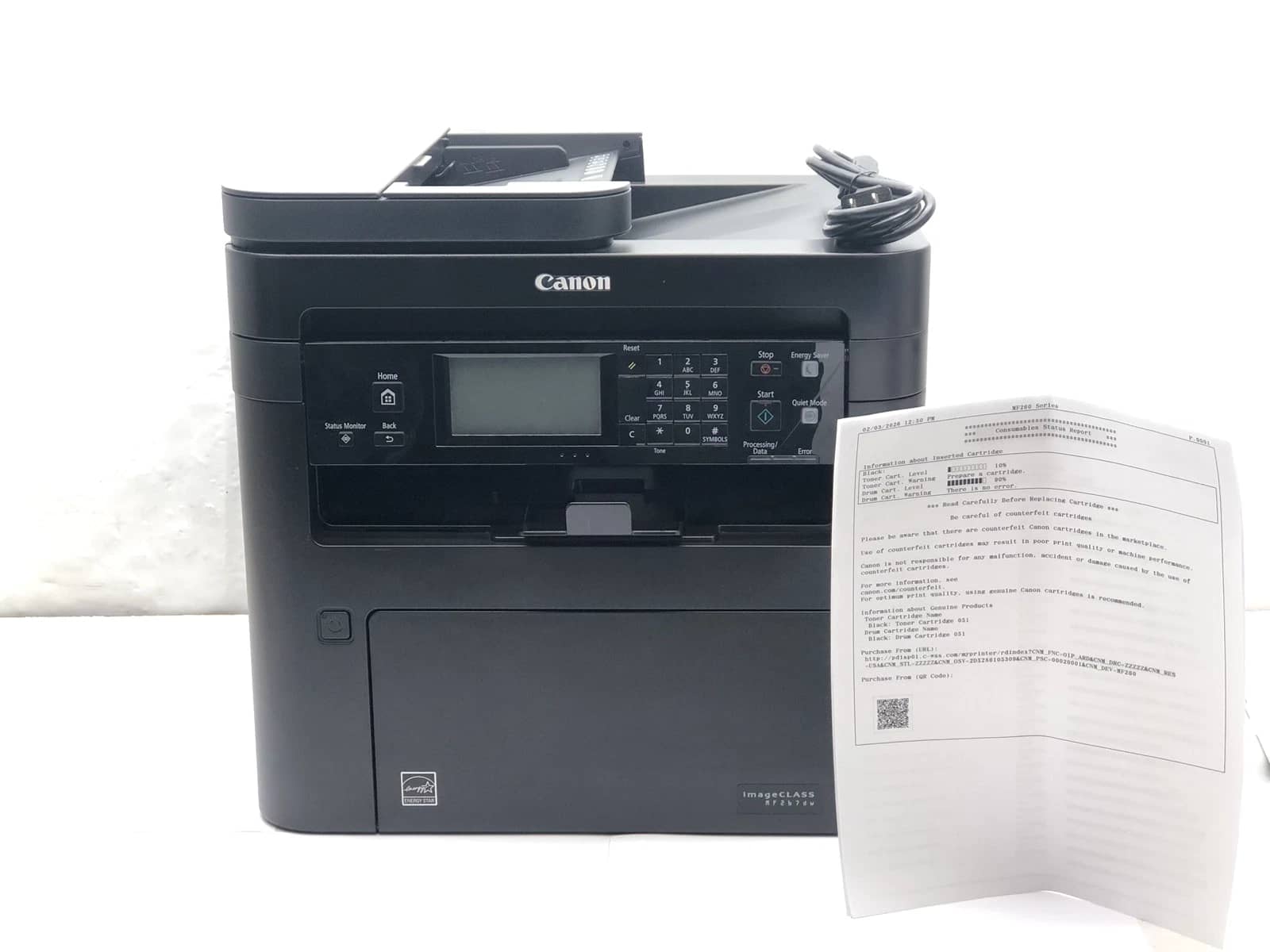 Canon imageCLASS MF2b7dw f173302 Printers Used - Good