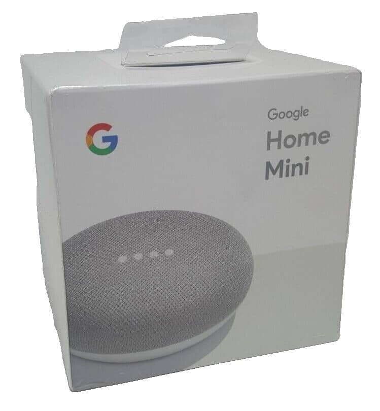 Google Home Portable Bluetooth Speakers White New
