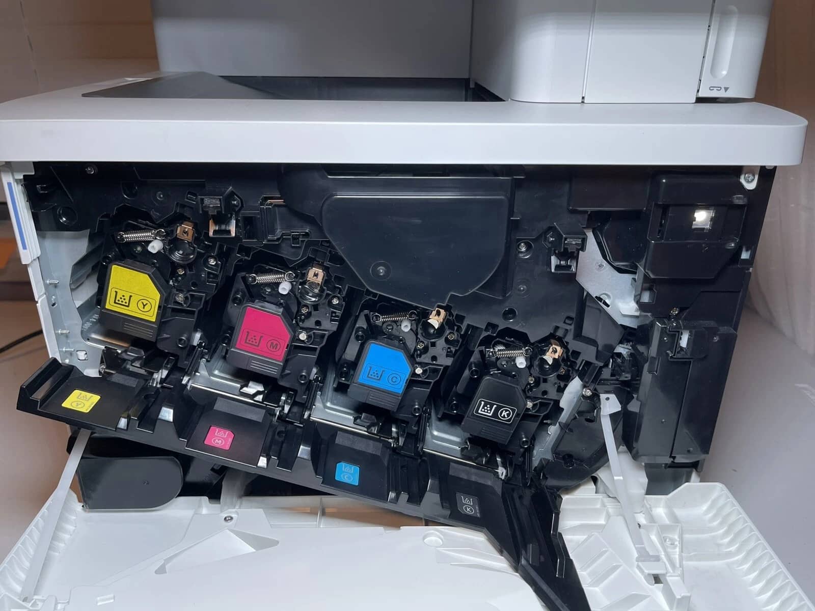 HP Color LaserJet Enterprise Flow M578Z Printers Open-Box Excellent