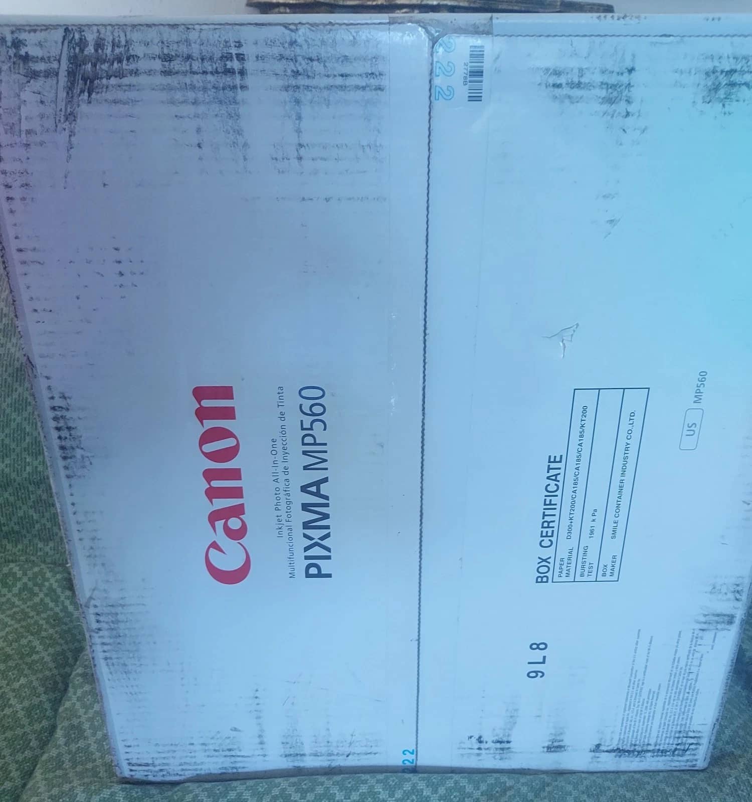 Canon PIXMA MP560 Printers New