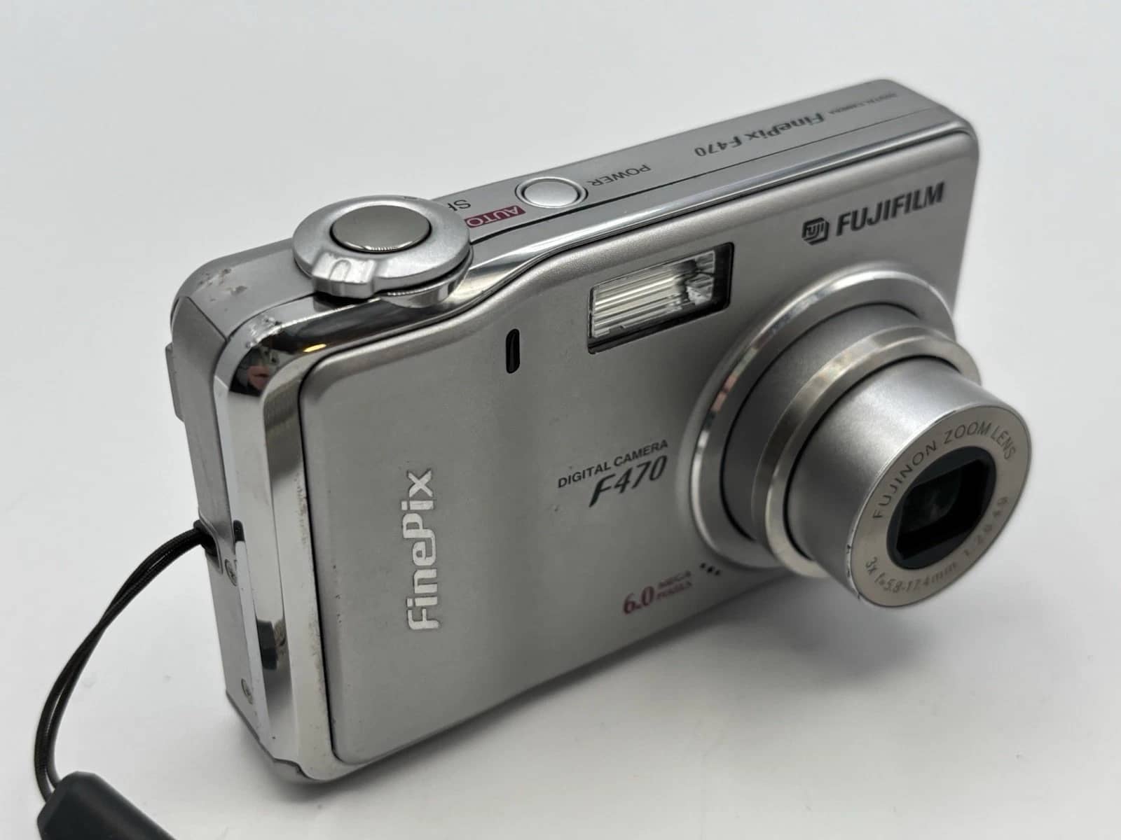 Fujifilm f460 Digital Cameras Silver Used - Good Body Only