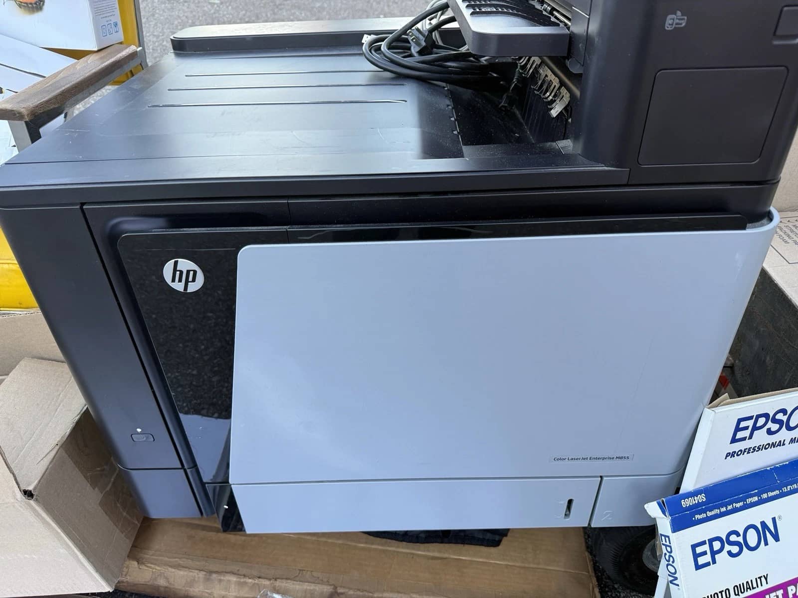 HP M855DN Printers Used - Good