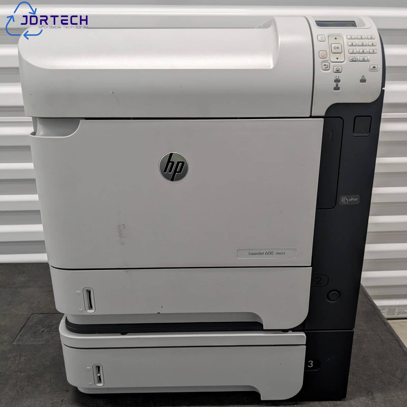HP LaserJet Enterprise 600 M603N Printers Refurbished - Excellent