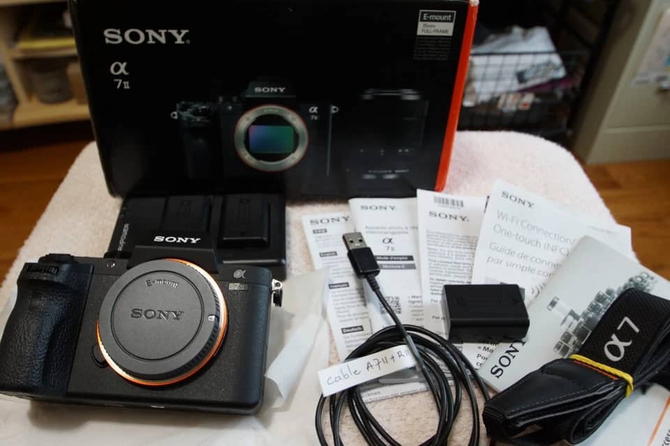 Sony A7II Digital Cameras Black Used - Good
