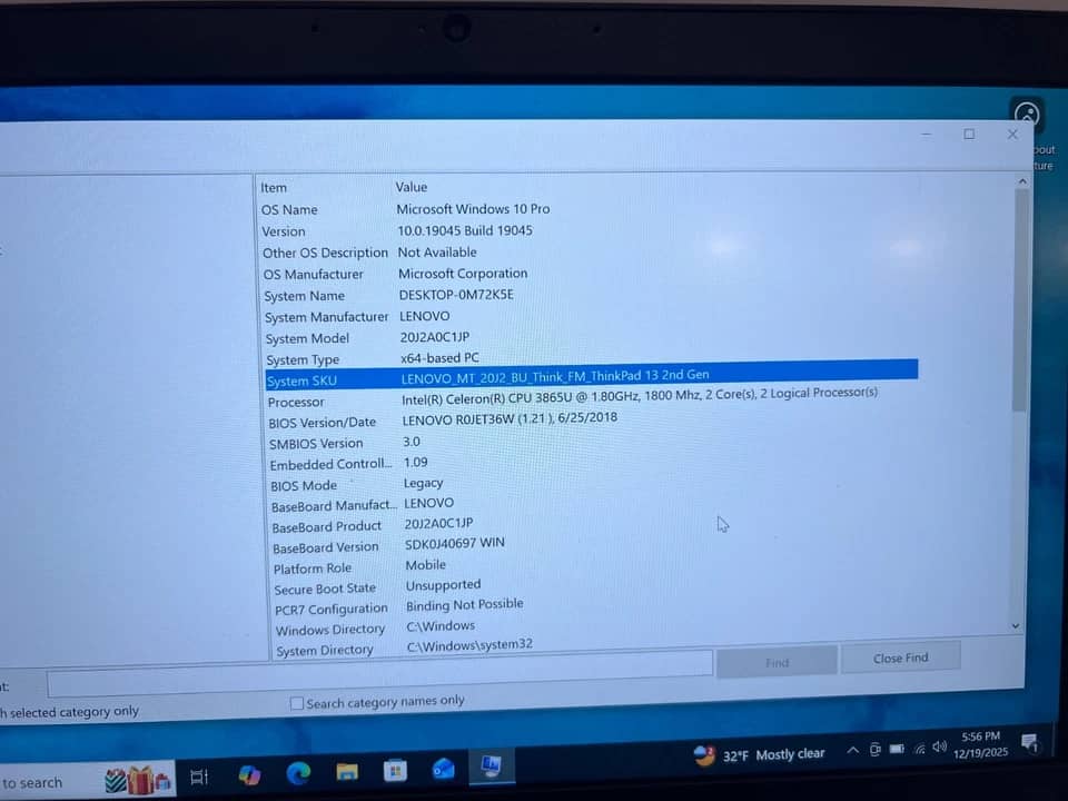 Lenovo 13GEN2 Computers