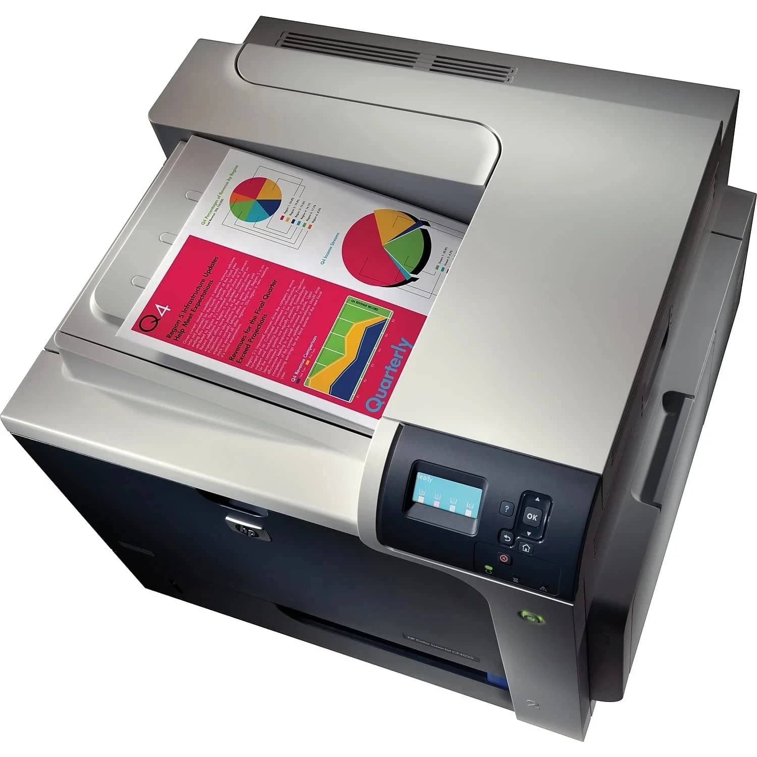 HP LaserJet Enterprise CP4025N Printers Open-Box Excellent