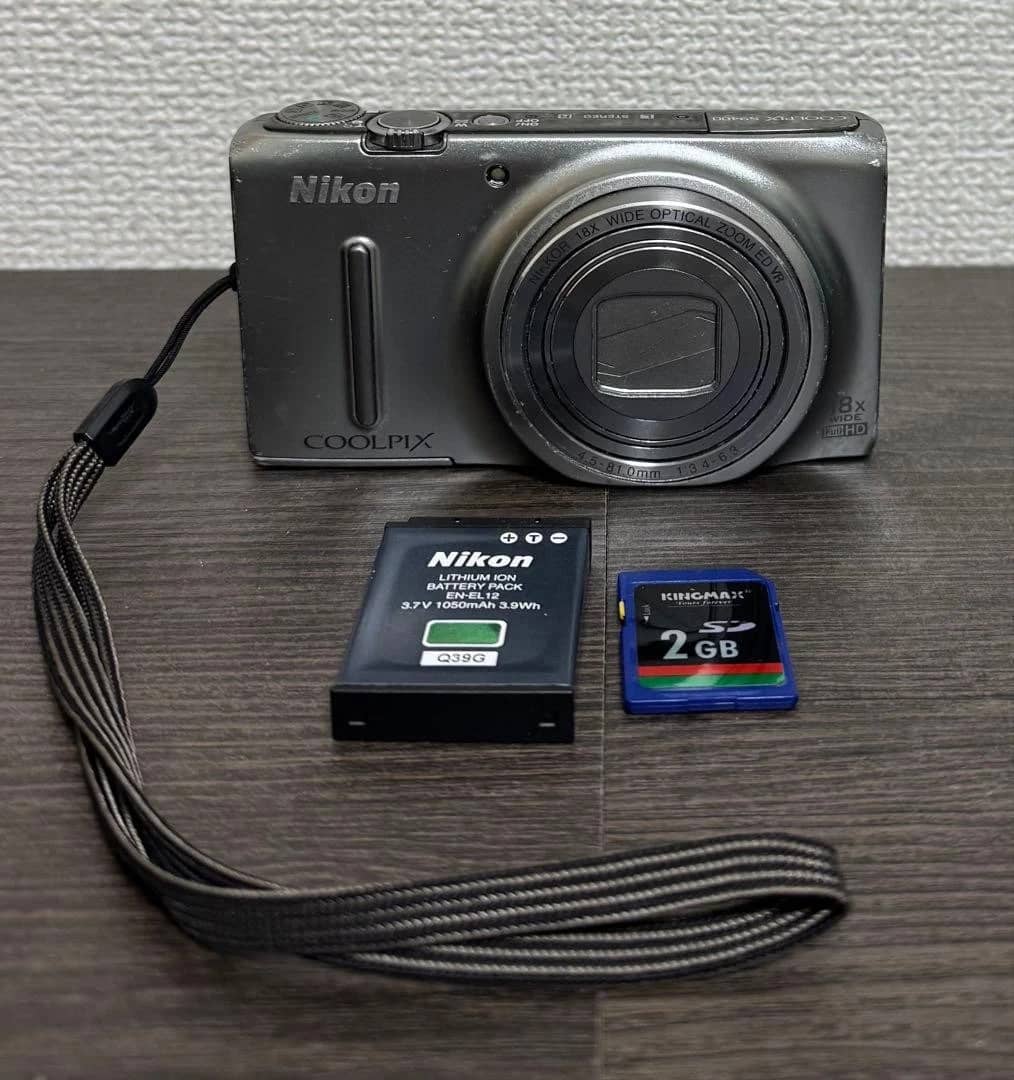 Nikon COOLPIX S9400 Digital Cameras Black New Body Only