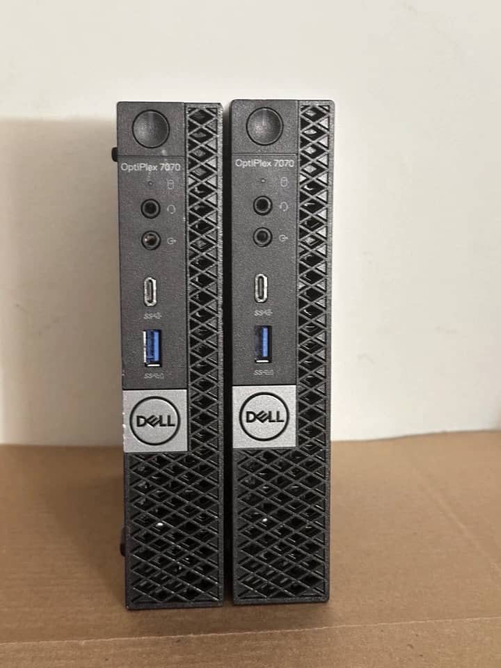 Dell Optiplex 7070 Micro Computers 500GB 8GB Refurbished - Excellent