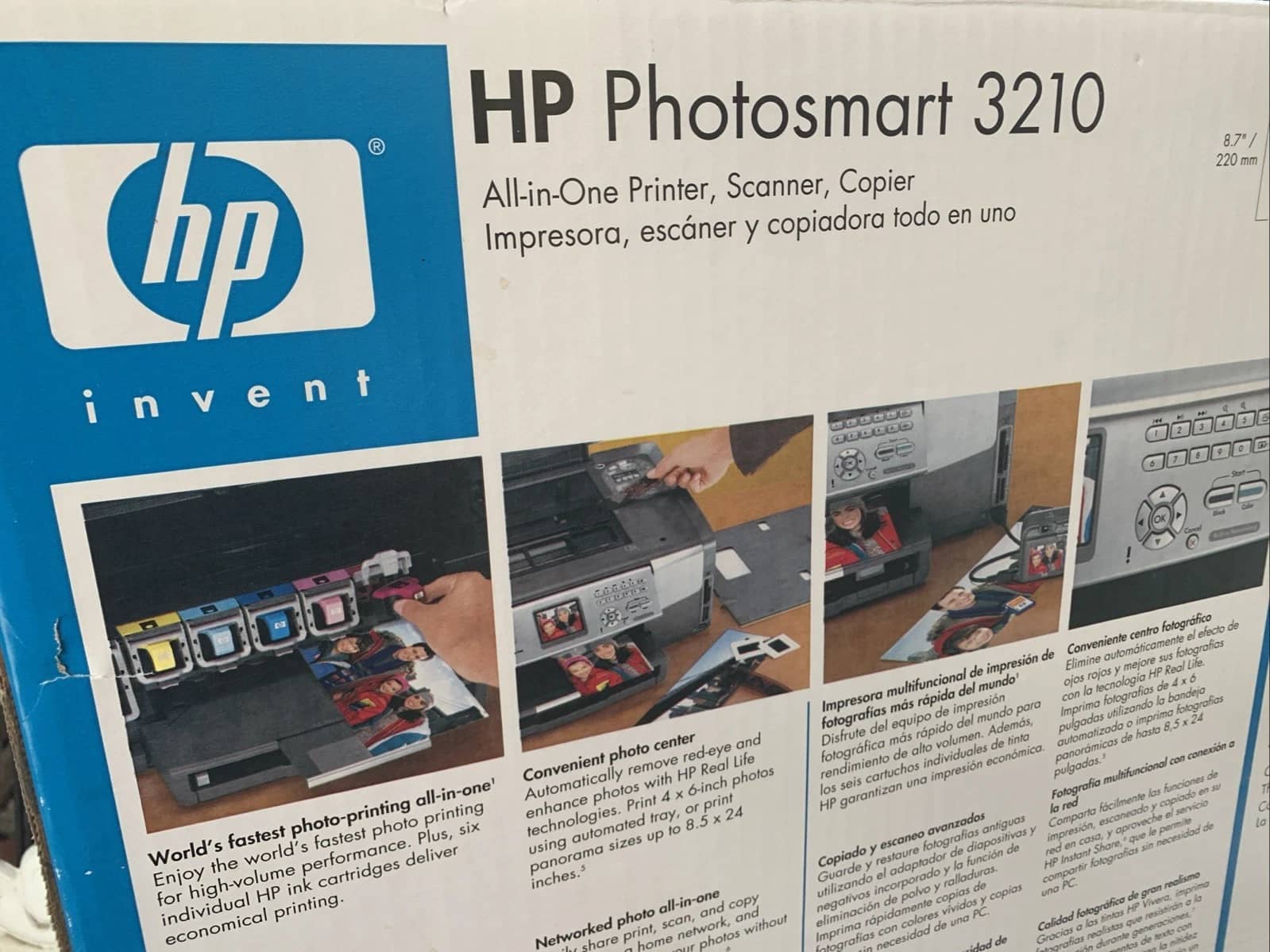 HP Photosmart 3210 Printers New