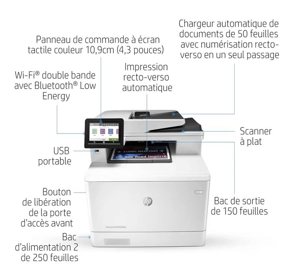 HP MFP M479fdw Printers New