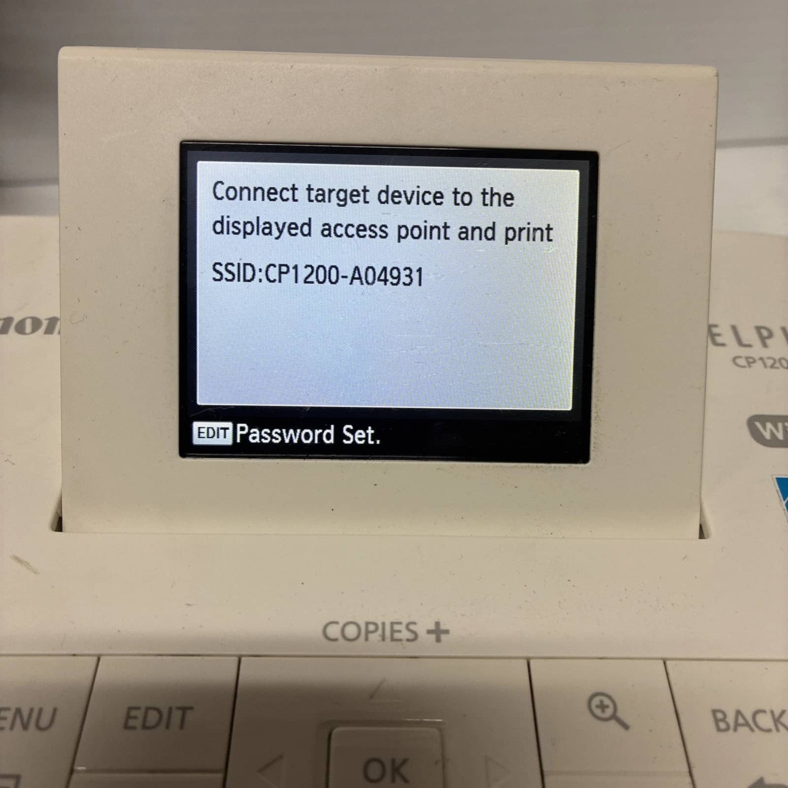 Canon SELPHY 1200 Printers For parts or not working