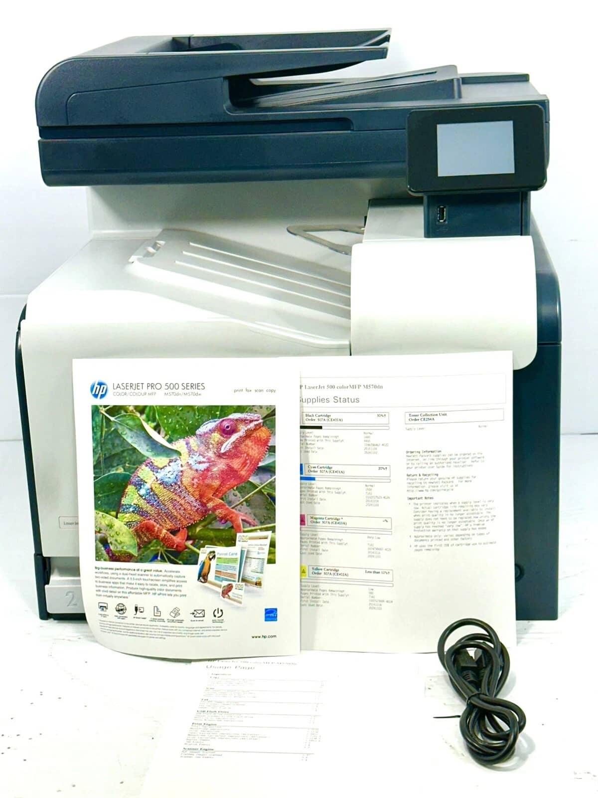 HP M570dn Printers Refurbished - Excellent