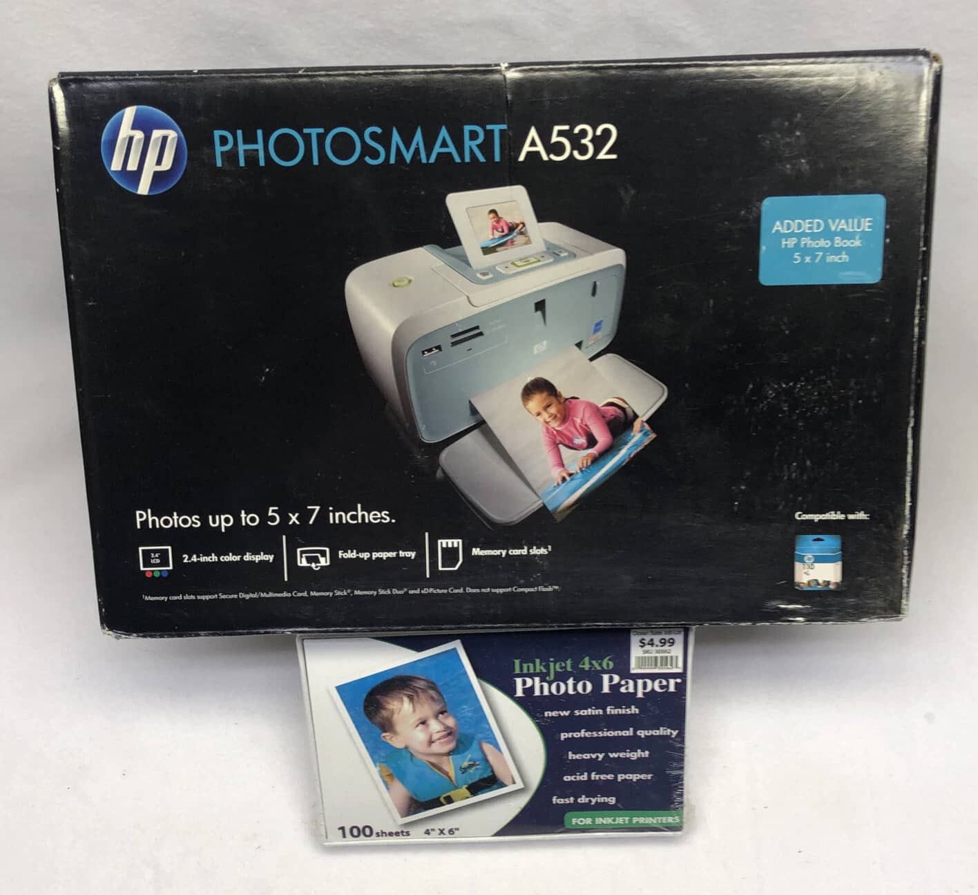 HP Photosmart A532 Printers New
