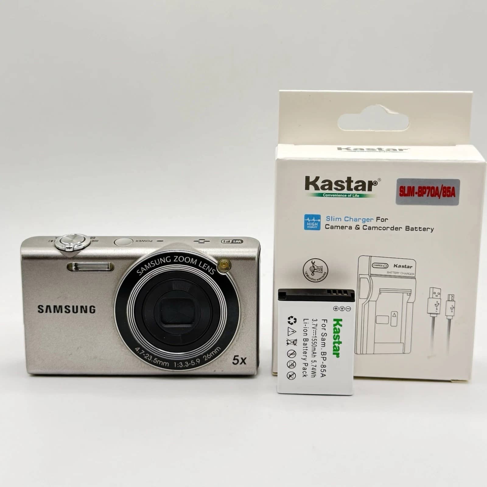 Samsung SH100 Digital Cameras Black New Body Only