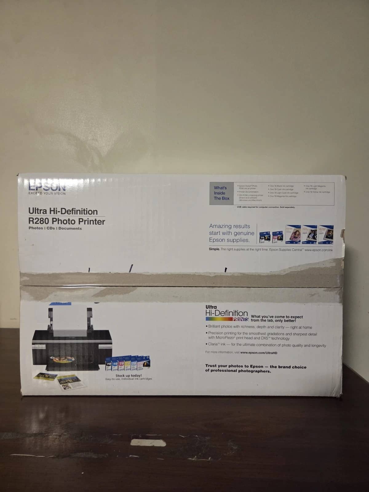 Epson Stylus Photo R280 Printers Black New