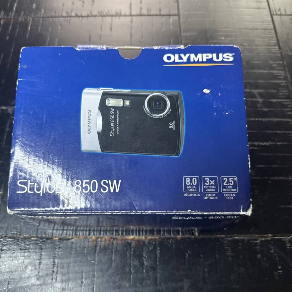 OM SYSTEM Stylus 850SW Digital Cameras Black New Body Only