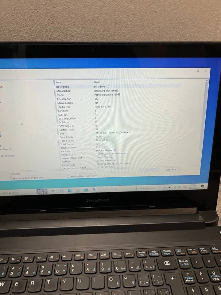 Lenovo Flex 2-14 Computers 500GB 4GB Used - Good