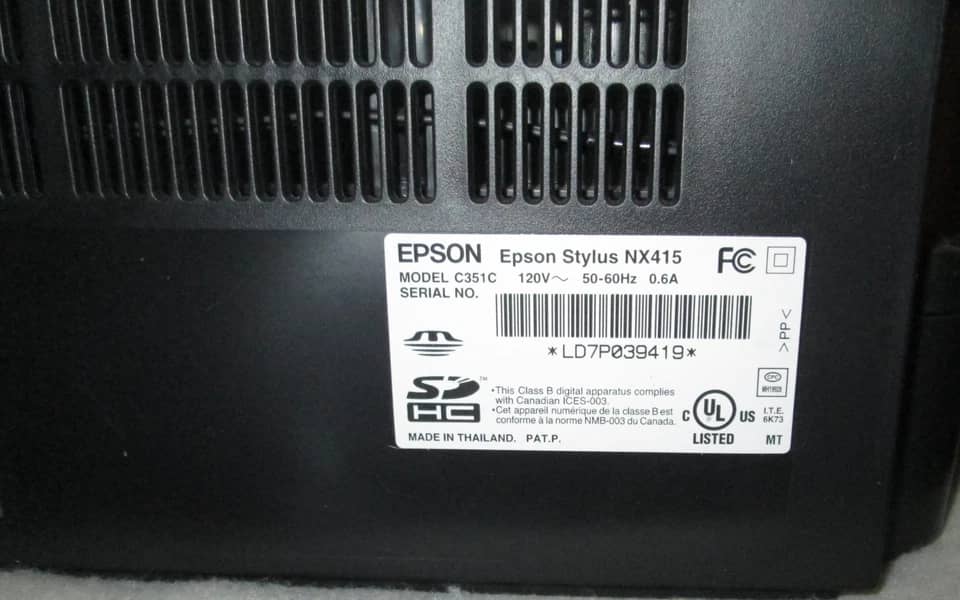 Epson Stylus NX415 Printers New