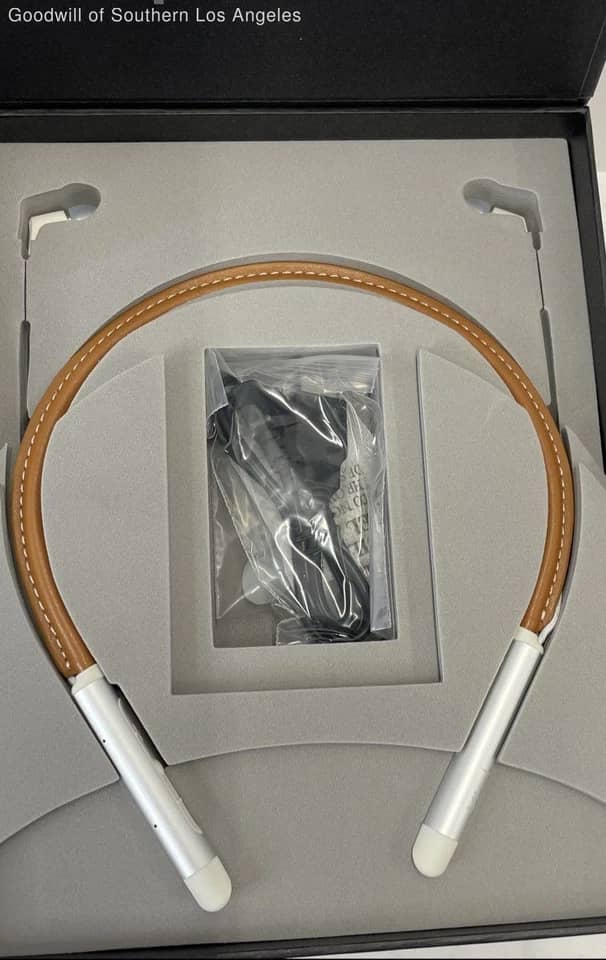 Klipsch T5 Neckband Headphones & Earbuds Brown New