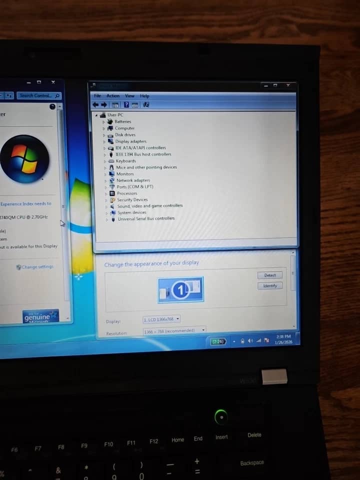 Lenovo W530 Computers 500GB 8GB New