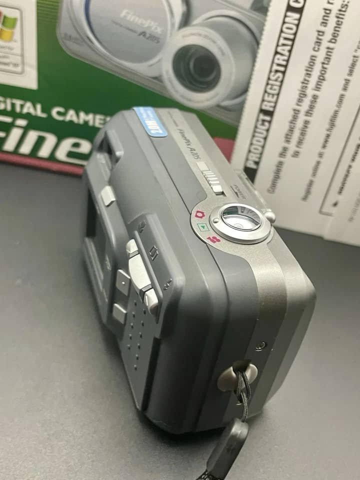 Fujifilm FinePix A Series A205 Digital Cameras Silver Open-Box Excellent Body Only