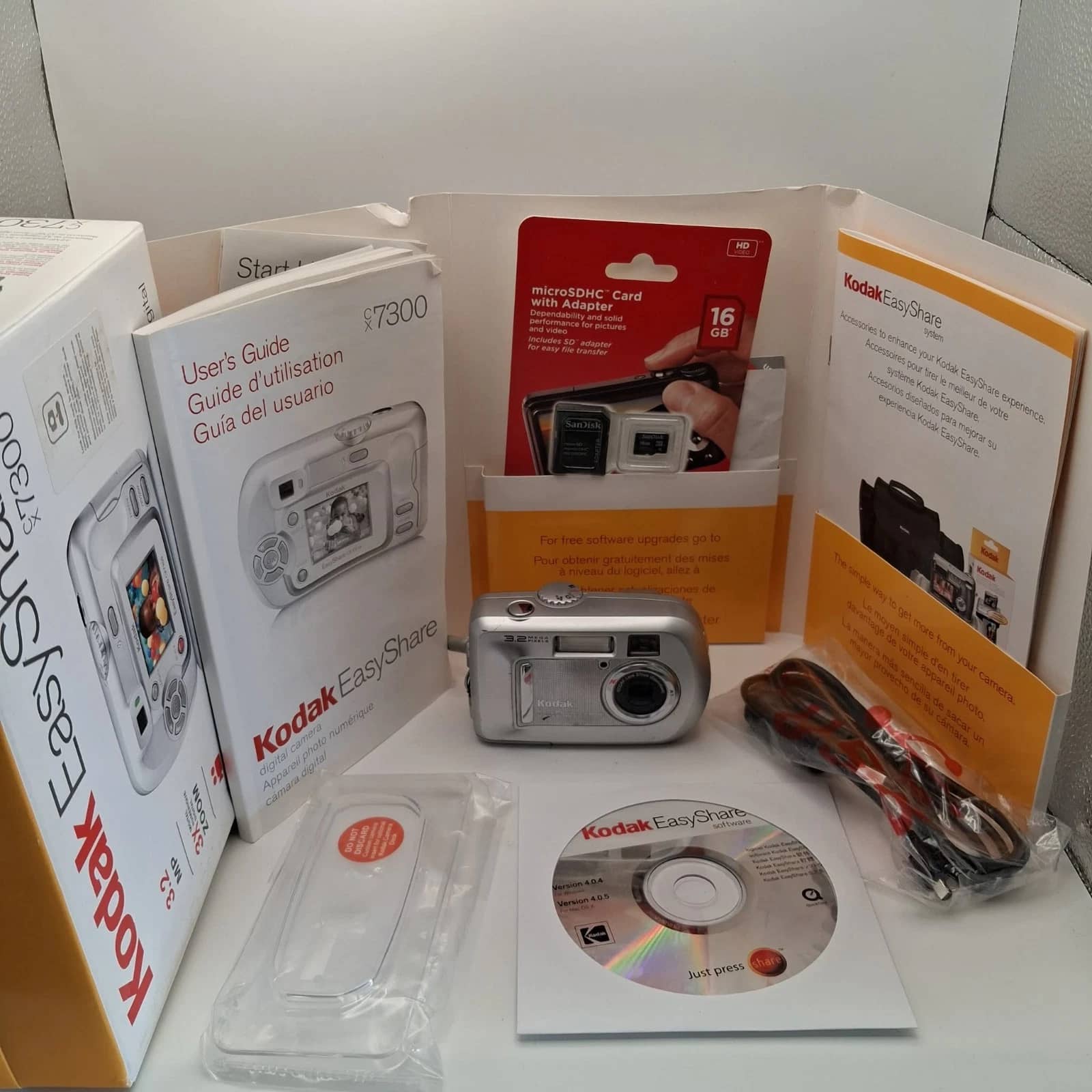 Kodak EasyShare CX7300 Digital Cameras Silver New Body Only