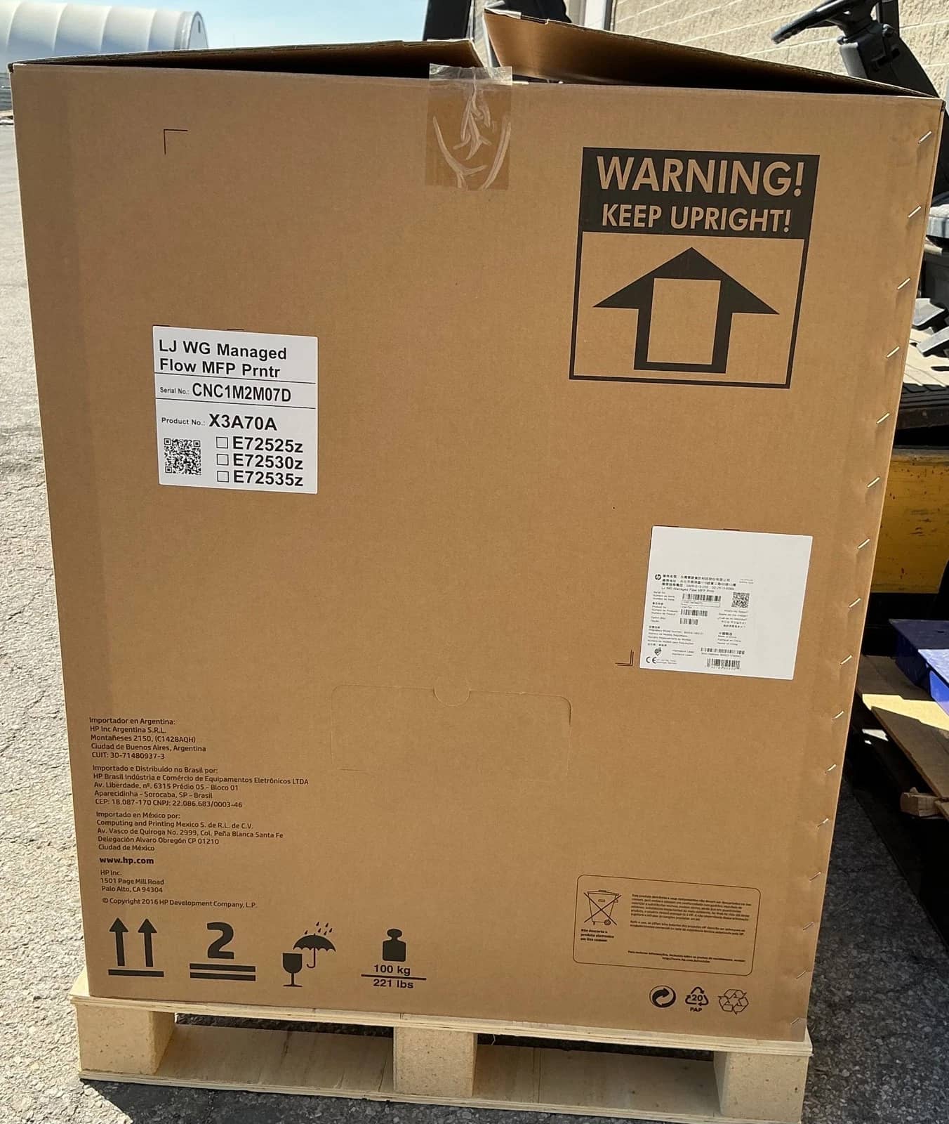 HP E72525 Printers New