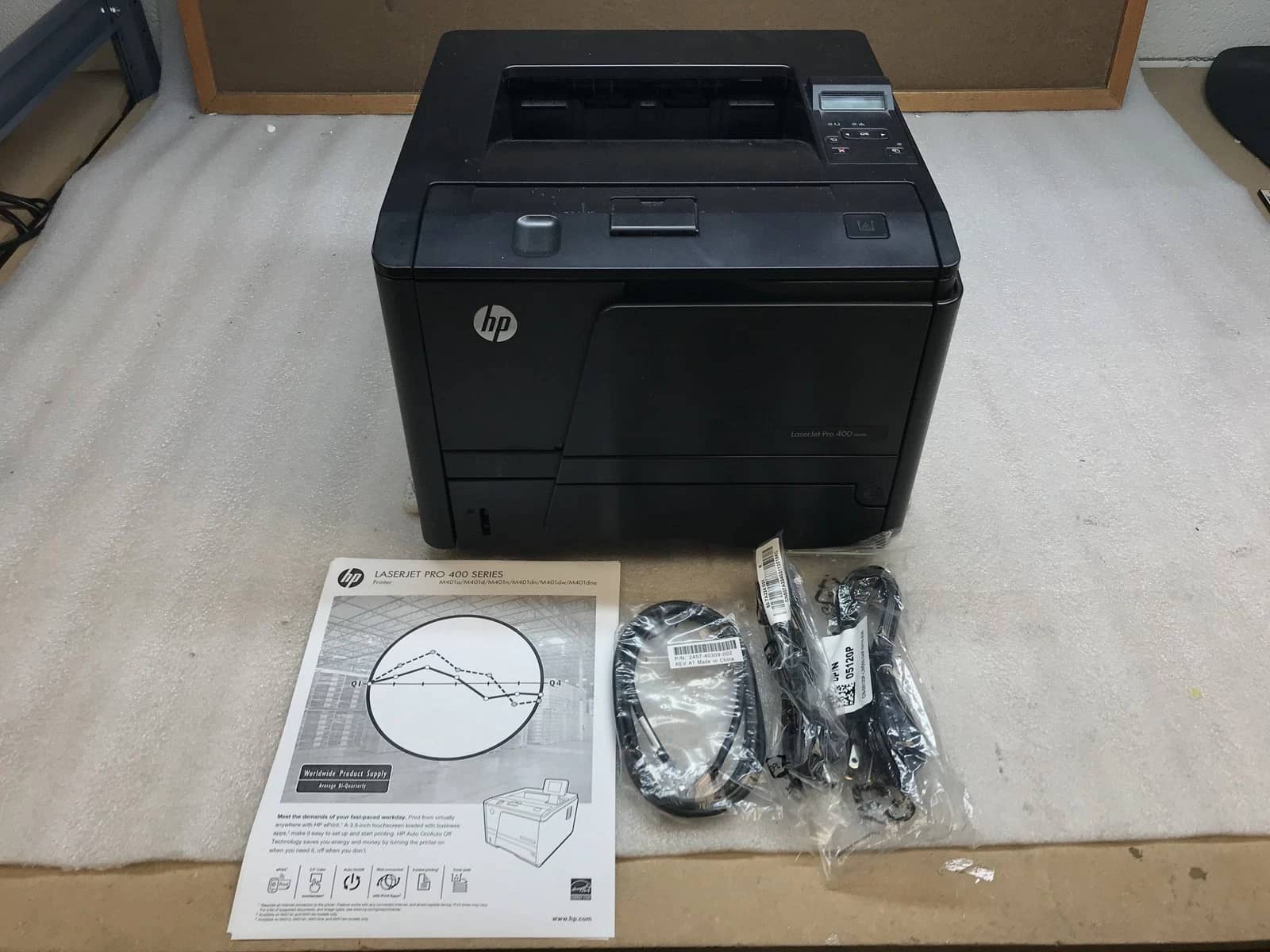 HP Laserjet 400 M401N Printers Used - Good