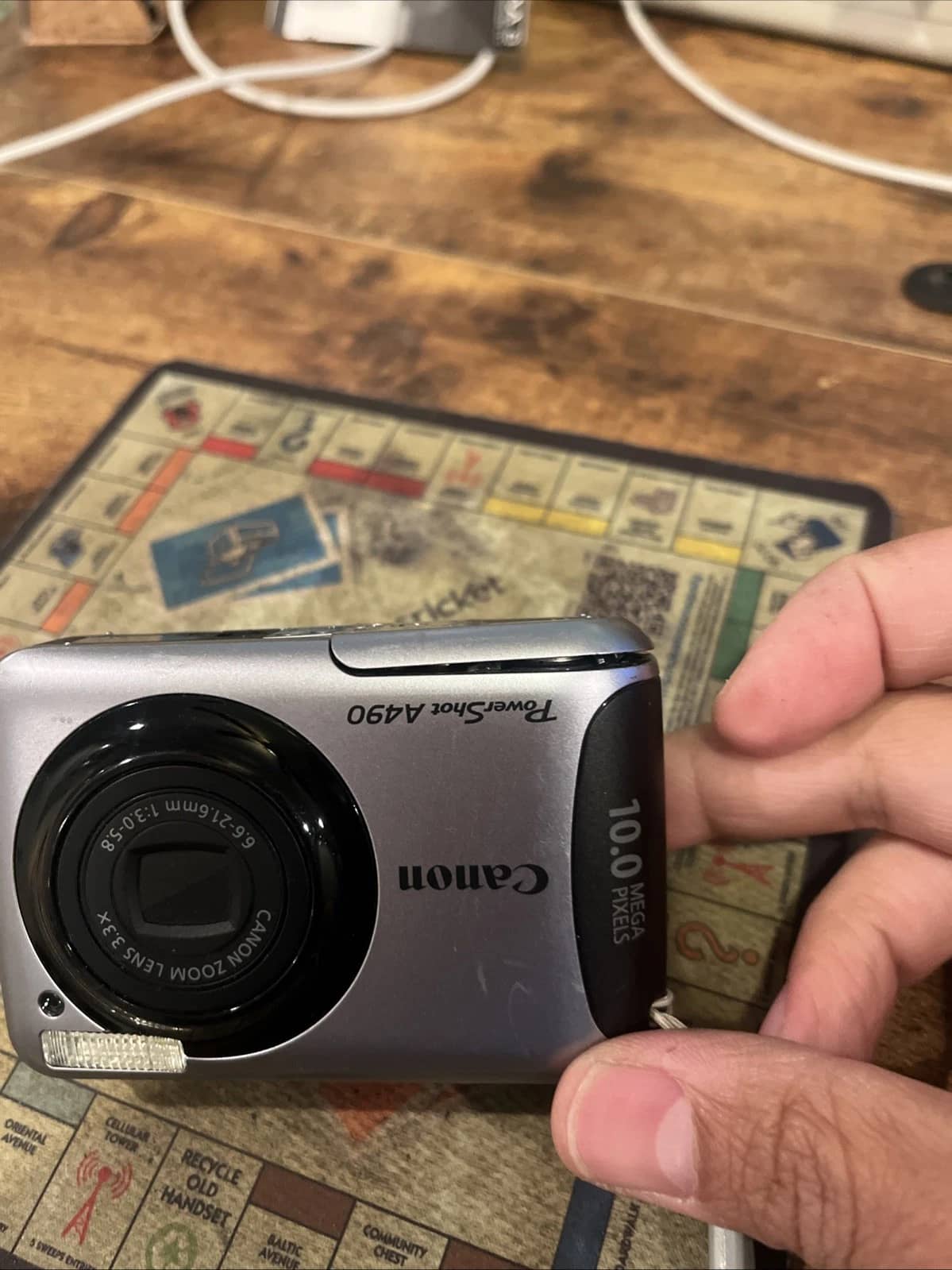 Canon A490 Digital Cameras Silver New Body Only