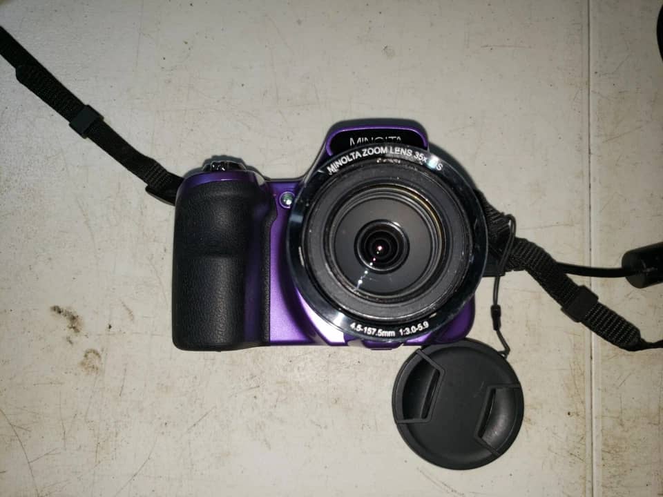 Minolta M35Z Digital Cameras Purple New Body Only